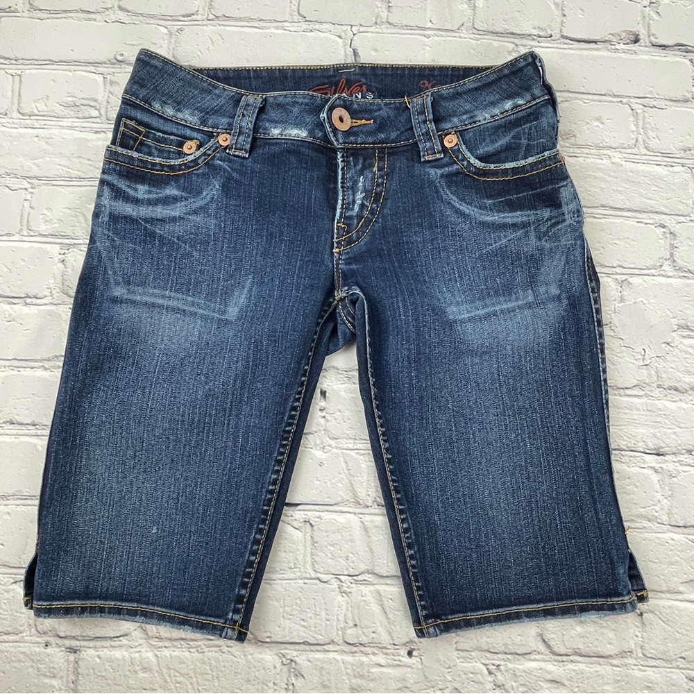 Silver Jeans Karli Bermuda Shorts Size 28